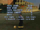 une photo d'Ã©cran de Tony Hawk s Skateboarding sur Sony Playstation